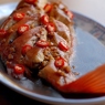 Фотография рецепта Морской окунь с имбирем острым перцем и соусом в стиле чжунго автор Stasy