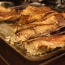 Фотография рецепта Морской окунь запеченный в духовке с картофелем автор Надежда Юрьева