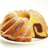 Фотография рецепта Мраморный пирог с шоколадом и ванилью автор maximsemin