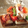 Фотография рецепта Нагетсы из морского окуня в винном соусе с помидорами черри автор GAEA