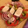 Фотография рецепта Настоящий греческий салат автор Олеся Шишко