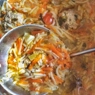 Фотография рецепта Наваристый суп с говяжьими тефтелями автор Alesya Shcherbina