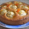 Фотография рецепта Немецкий яблочный пирог с корицей и абрикосовым джемом автор Любовь Иванова