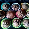 Фотография рецепта Нежные шоколадные маффины с влажной серединкой автор Виктория Зайченко