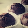 Фотография рецепта Нежные шоколадные маффины с влажной серединкой автор Владимир Ольшевский