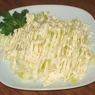 Фотография рецепта Нежный куриный салат с яичными рулетами автор АЛЕКСЕЙ