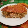 Фотография рецепта Нежный пирог с курицей и грибами автор Татьяна Петрухина