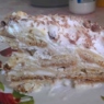 Фотография рецепта Нежный заварной торт со сметанным кремом автор Полина Петрова