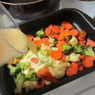 Фотография рецепта Низкокалорийная овощная запеканка с цветной капустой и брокколи автор Татьяна Петрухина