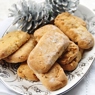 Фотография рецепта Новогоднее печенье с кедровыми орешками и розмарином автор Masha Potashova