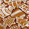 Фотография рецепта Новогоднее шоколадное печенье с глазурью автор тульский пряник