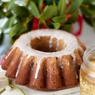 Фотография рецепта Новогодний имбирный кекс с сушеной клюквой автор Евгения Кукоба