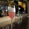 Фотография рецепта Новогодний коктейль с розовым шампанским автор Masha Potashova