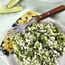 Фотография рецепта Огуречный салат с фетой и красным луком автор Masha Potashova