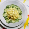 Фотография рецепта Огуречный салат с укропом и фетой автор Masha Potashova