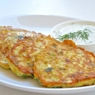 Фотография рецепта Оладьи из кабачков с сыром и чесноком автор Алена
