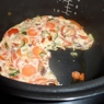 Фотография рецепта Омлет с овощами и колбасой в мультиварке автор Юля Чучкина