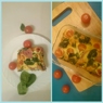 Фотография рецепта Омлет со шпинатом и черри в духовке автор Виктория Беленкова