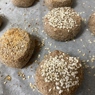 Фотография рецепта Ореховые булочки с кунжутом автор Анастасия Губачева