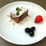 Фотография рецепта Ореховый бисквит с вяленой клюквой автор Алиса