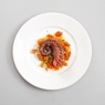 Фотография рецепта Осьминог с артишоком и томатномятным соусом автор Елена Гнедовская