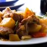 Фотография рецепта Острое свиное рагу с парикой перцем чили и картофелем автор Саша Давыденко