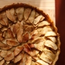 Фотография рецепта Открытый яблочный пирог с апельсиновым соком и корицей автор Дима