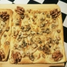 Фотография рецепта Открытый пирог с грушами и горгонзолой автор Юлия Медер