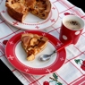 Фотография рецепта Открытый пирог с яблоками горгонзолой и орехами автор Masha Potashova