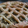 Фотография рецепта Открытый пирог с курицей капустой и шпинатом автор Алена