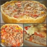 Фотография рецепта Открытый мясной пирог из картофельного теста автор Katerina Lalala