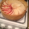 Фотография рецепта Открытый яблочный пирог на тонком тесте автор Дарья Поцелуева