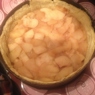 Фотография рецепта Открытый яблочный пирог на тонком тесте автор Дарья Поцелуева