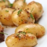 Фотография рецепта Отварной картофель с винегретом из трав и вермутом автор Masha Potashova