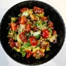 Фотография рецепта Овощной салат с баклажанами автор Лоскутова Марианна