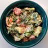 Фотография рецепта Овощной салат с яйцами автор Лоскутова Марианна