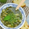 Фотография рецепта Овощной суп с песто из щавеля автор Marusia Klimova