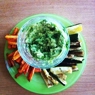 Фотография рецепта Овощные чипсы с соусом из авокадо автор Марго