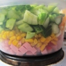 Фотография рецепта Овощной салат с карбонадом автор Татьяна Петрухина