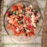 Фотография рецепта Овощной салат с сыром сиртаки и маслинами автор En Ru