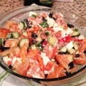 Фотография рецепта Овощной салат с сыром сиртаки и маслинами автор En Ru