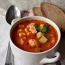 Фотография рецепта Овощной суп с кабачками автор Яна Сабурова