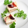Фотография рецепта Овсяные бисквиты с маскарпоне и виноградом автор Masha Potashova