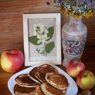 Фотография рецепта Овсяные оладьи с яблоком автор Luna Poluna