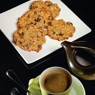 Фотография рецепта Овсяное печенье с изюмом и кунжутом автор Еда