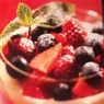 Фотография рецепта Паннакотта с клубникой и мятой автор Алиса