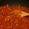 Фотография рецепта Паппарделле с сосисками томатами грибами и базиликом автор maximsemin