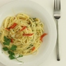 Фотография рецепта Паста aglio olio e peperoncino автор Еда