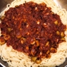 Фотография рецепта Паста арабьята с колбасой и оливками автор Dasha Lewandowska