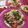 Фотография рецепта Паста с чернилами каракатицы с морепродуктами в сливочном соусе автор Jack Daniels